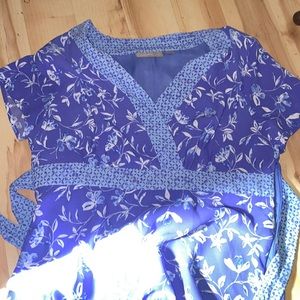 Croft & Barrow faux wrap dress GUC